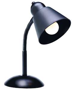 Argos Value Range Black Flexi Desk Lamp