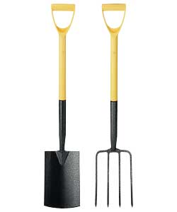 Argos Value Range Spade and Fork Set