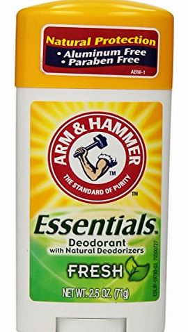 Essentials Natural Deodorant Fresh 2.5 oz
