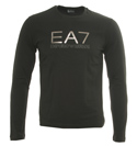 Emporio Armani EA7 Black Long Sleeve T-Shirt