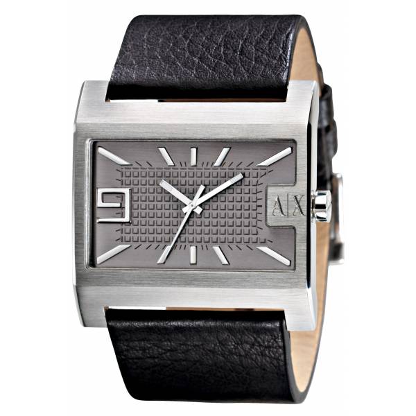 Armani Exchange Leather Watch AX1001