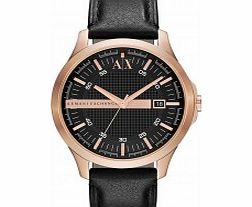 Armani Exchange Mens Smart Hampton Black Watch