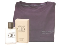 FREE Armani T-Shirt with Acqua Di Gio For Men Eau de Toilette 50ml Spray