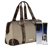 FREE Canvas Bag with Armani Code For Women Eau de Parfum 50ml Spray
