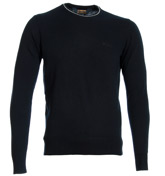 Indigo Crew Neck Sweater