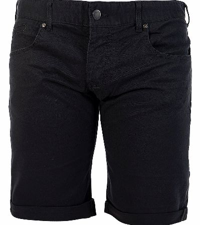 Armani Jeans Black Five Pocket Bermuda Shorts