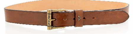 Armani Jeans Brown Leather Belt