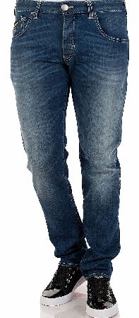 Armani Jeans J08 Slim Fit Jeans Blue
