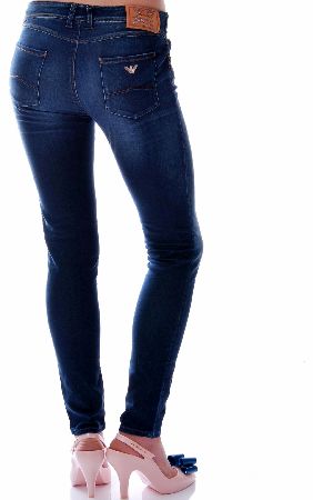 Armani Jeans Womens Vitaged 5 Pocket Jeans