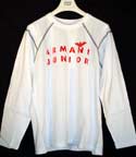 Armani Kids White Long Sleeve Cotton T-Shirt