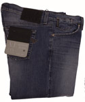 Armani Ladies Armani Blue Denim Zip Fly Comfort Fit Jeans