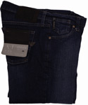 Armani Ladies Armani Dark Blue Denim Zip Fly Comfort Fit Jeans