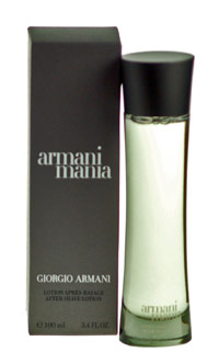 Armani Mania For Men Aftershave 100ml Splash