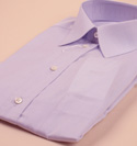Armani Mens Pale Blue Armani Collezioni Long Sleeve Cotton Shirt