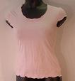 Armani Pink Fitted Round Neck Microfibre Undertop