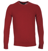 Red Crew Neck Sweater