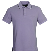 Violet Pique Polo Shirt