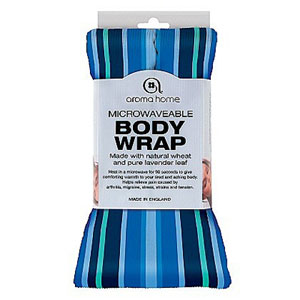 Aroma Home Body Wrap Blue Stripes