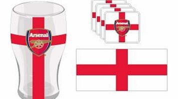 Arsenal Accessories  Arsenal FC Club Country Mini Bar Set