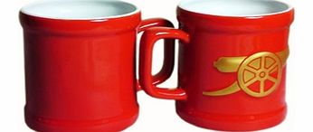 Arsenal Accessories  Arsenal FC Crest Sculptured Mug