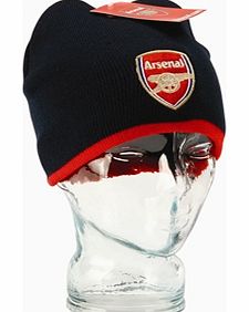 Arsenal Accessories  Arsenal FC Knitted Hat 1 (Red Stripe)