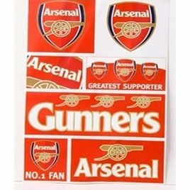  Arsenal Sticker Pack