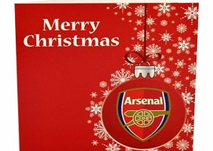 Arsenal Xmas Cards (baubles)