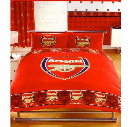 Arsenal FC Football Duvet Cover and Pillowcase