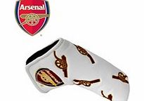 Arsenal FC Golf Putter Cover - White