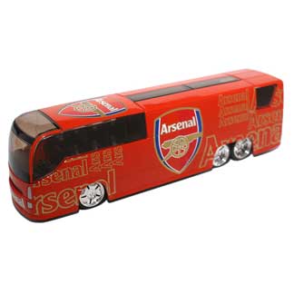 Arsenal FC Gunners`` Team Bus
