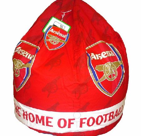 Arsenal FC Home of Football Bean Bag