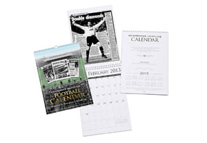 Football Club A4 Personalised Calendar