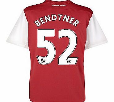 Arsenal Home Shirt Nike 2011-12 Arsenal Nike Home Shirt (Bendtner 52)