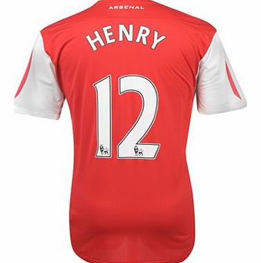 Arsenal Home Shirt Nike 2011-12 Arsenal Nike Home Shirt (Henry 12)