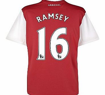 Arsenal Home Shirt Nike 2011-12 Arsenal Nike Home Shirt (Ramsey 16)