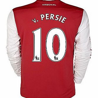 Arsenal Home Shirt Nike 2011-12 Arsenal Nike L/S Home Shirt (V.Persie 10)