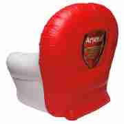 Arsenal inflatable arm chair
