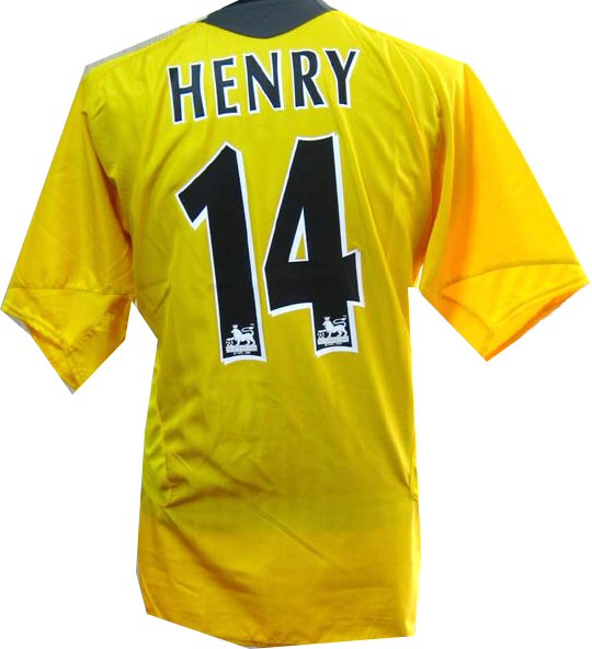 Nike 06-07 Arsenal away (Henry 14)