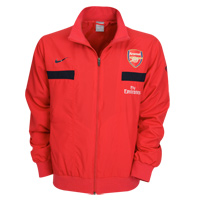 Arsenal Nike 08-10 Arsenal Woven Warmup Jacket (red)