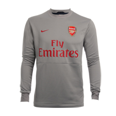 Arsenal Nike 09-10 Arsenal Lightweight Top (Grey)