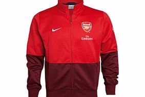 Arsenal Nike 09-10 Arsenal Lineup Jacket (red)