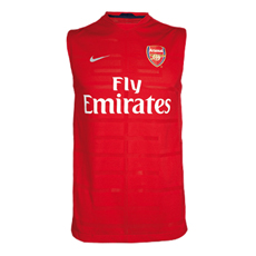 Nike 09-10 Arsenal Sleeveless jersey (red)