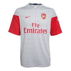 Arsenal Nike 09-10 Arsenal Training shirt (grey)