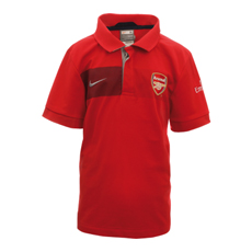 Arsenal Nike 09-10 Arsenal Travel Polo (red)