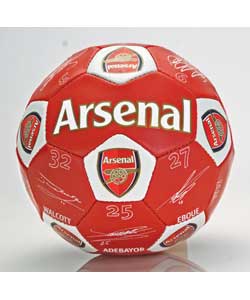 Arsenal Official Replica Signature Football