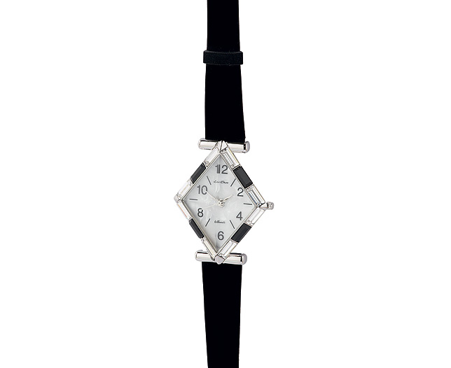 art Deco Prism Watch - Silver