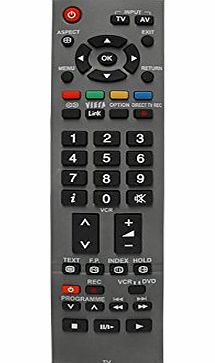 ART LINE ELECTRONICS REMOTE CONTROL FOR PANASONIC VIERA TV LCD PLASMA EUR7651120A - REPLACEMENT