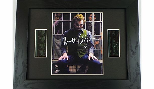 artcandi Dark Knight Heath Ledger Signed   Original Dark Knight Film Footage