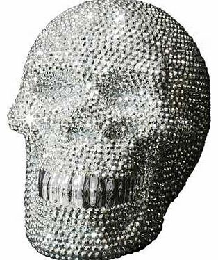 Arthouse Star Studded Silver Skull - Large