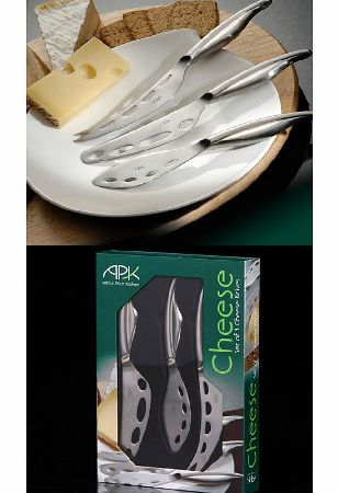 Arthur Price Set of 3 Cheese Knives